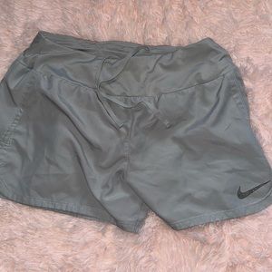 Grey nike shorts